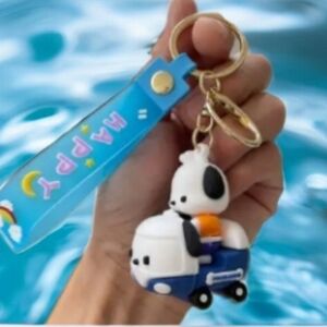 Cha Cha dog keychain sanrio